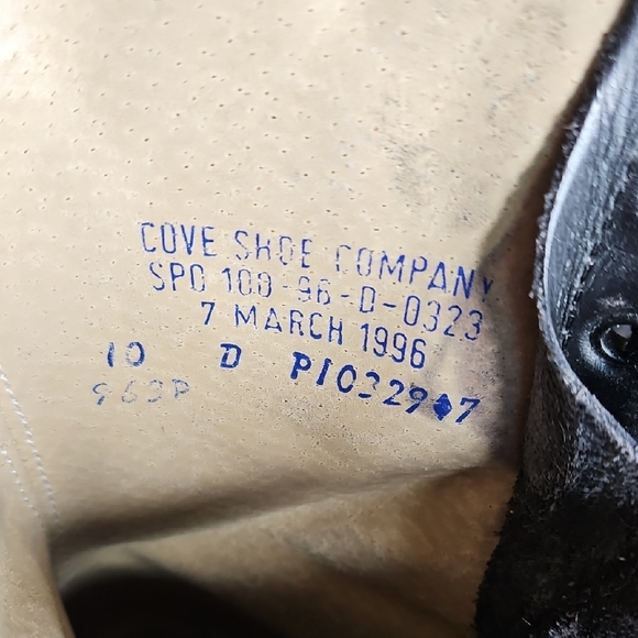 Vintage 1996 Biltrite Flight Aviator Combat Zip Lace Up Boots Size 10D - Picture 7 of 15